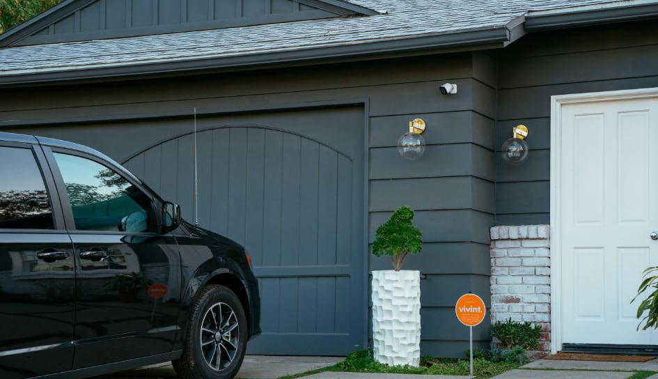 Vivint home security camera in Manchester